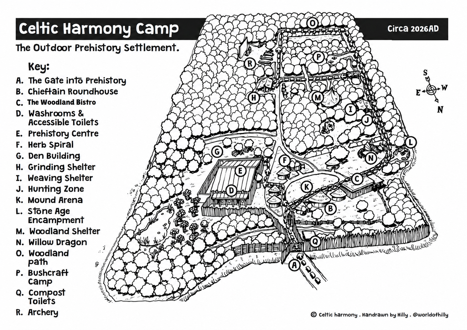 Celtic Harmony 2026 Map